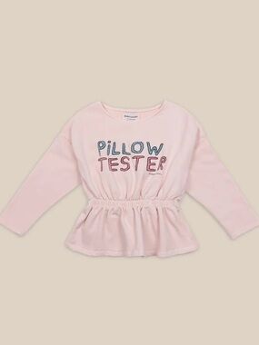Bobo Choses Pillow Tester Kids Pink Top